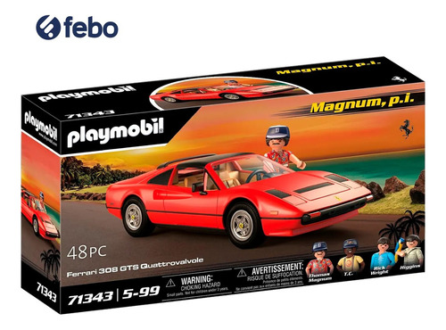 Playmobil Cars Magnum Ferrari 308gt 71343