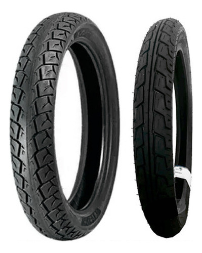 Par Pneu Diant. + Tras. 2.75-18 E 90/90-18 Cg Universal