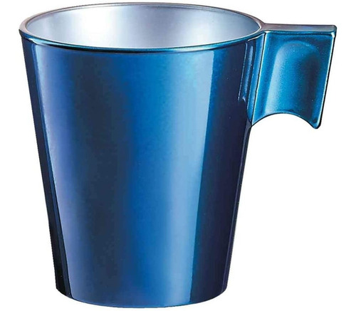 Taza Cafe Luminarc Flashy Longo 220 Ml Azul Pettish Online