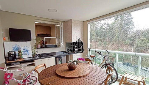 Imagem 20 de 28 de Apartamento Com 3 Suítes À Venda, 156 M² No Condomínio Edifício Premium Tamboré Em Alphaville - Santana De Parnaíba/sp - Ap0837