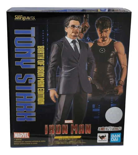 Figura Marvel Tony Stark Homem De Ferro Shfiguarts Da Bandai
