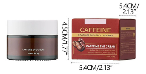 O Creme Para Os Olhos Com Cafeína Reduz As Linhas Finas, Ilu