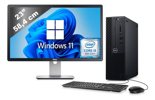 Desktop Dell 3070 Core I5 9a 16gb 480gb Ssd + Monitor 23pol