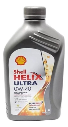 Aceite Motor 0w40 Sintetico 946 Ml Shell Helix Ultra