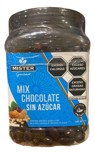 Mix De Nueces Energético C/ Chocolate Sin Azúcar Mister 1 Kg