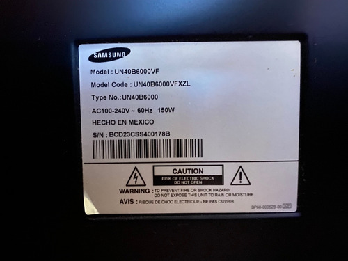 Imagen 7 de 10 de Tv Samsung 40 Pulgadas Led Ultrafino 1080p 120hz