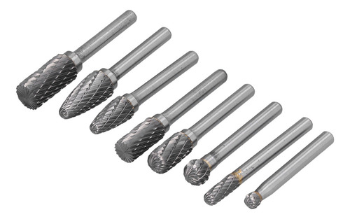 Juego De 8 Piezas De Brocas De Carburo De Tungsteno De 6 Mm