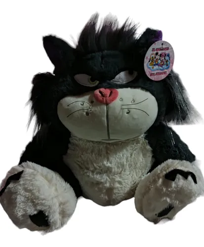 Peluche Gato Lucifer 27cm Juguete Regalo Detalle Mu eco Cat