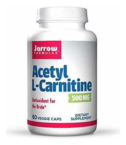 Jarrow Formulas Acetil L-carnitina Apoyo Cerebral 60 Capc