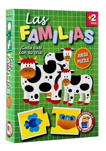 Las Familias Juego Puzzle Original Ruibal