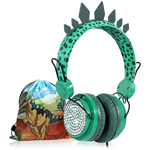 Auriculares Para Niños, Auriculares Con Cable De Dinos...