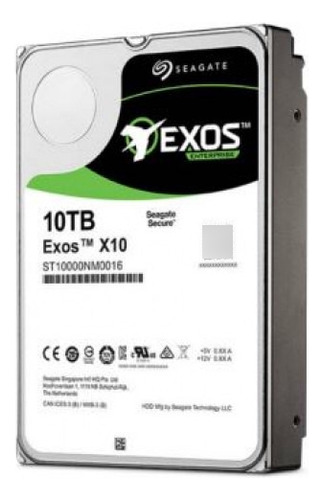 Disco Duro Interno Seagate Exos X10 St10000nm0016 10tb