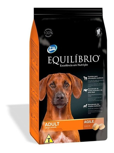 Alimento Perro Adulto Raza Grande Equilibrio Large 15kg. Np