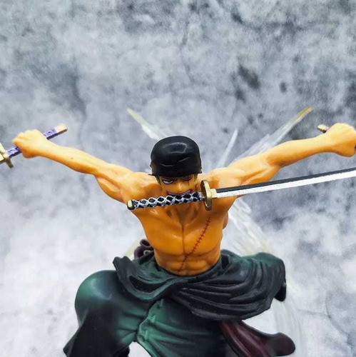Figura Coleccionable Zoro Battle One Piece 2 Cabezas