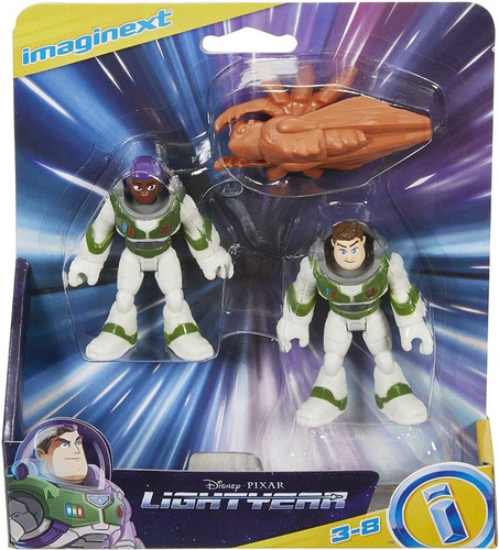 Figuras De Acción Dinsey Pixar Lightyear & Alisha Imaginext 