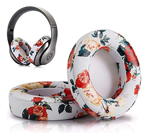 Funda De Almohadilla De Repuesto Compatible Con Beats Stu