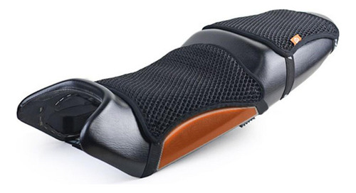 Para Asiento De Motocicleta A Prueba De Sol Fresco Doble