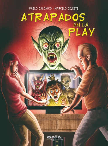 Libro Terror (inf/juv) Atrapados En La Play. Editorial Maya