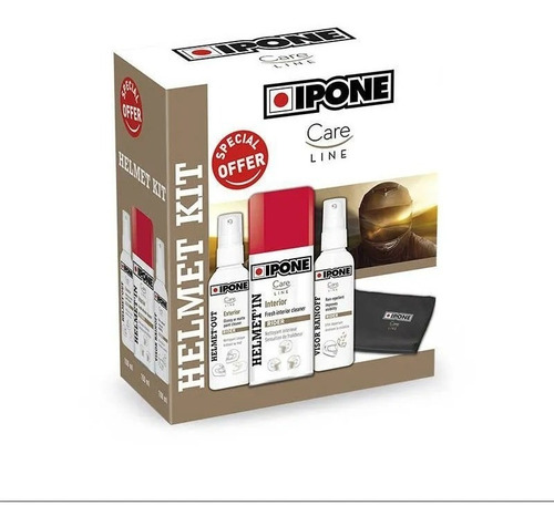 Imagen 1 de 2 de Limpiador De Casco Kit Ipone Helmet