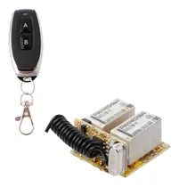 Comprar Mini Receptor 2 Canales Con Control Remoto 433mhz 2 Reles