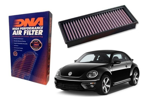 Filtro De Ar Esportivo Dna Inbox Volkswagen Beetle 1.4l Tsi 