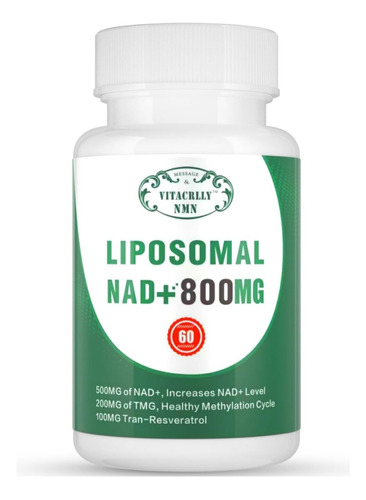 Nad Liposomal 500 Mg  Trans-resveratrol 300 Mg Absorción 