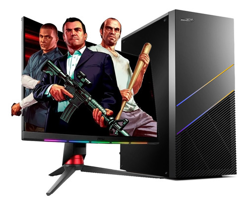 Imagen 1 de 9 de Pc Armada Gamer Amd Ryzen 5 3600 16gb Ram Radeon Rx 550