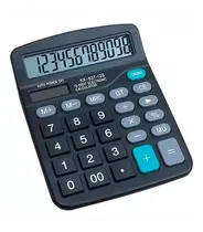 Comprar Calculadora Electrónica Solar Display Grande 12 Dígitos Mesa Color Negro