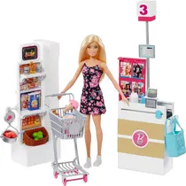 Comprar Conjunto Brinquedo Supermercado Com Boneca Barbie