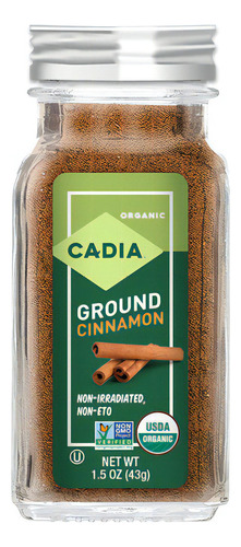 Cadia Organic Ground Cinnamon Canela 43g