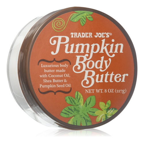 Trader Joes. Mantequilla Corporal De Calabaza. Fabricada Con