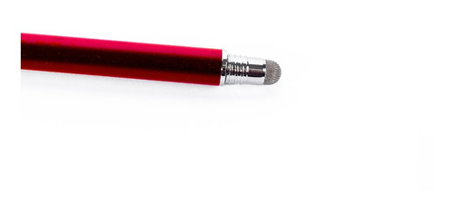 Imagen 3 de 3 de Lapiz Óptico Para Pantalla Táctil Firmas Dibujos Stylus Rojo