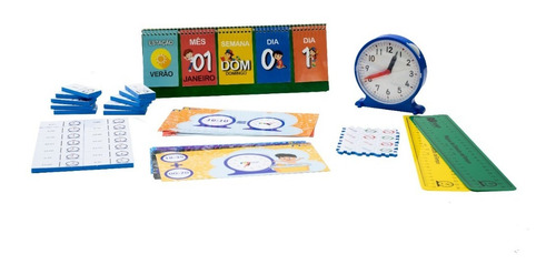 Imagem 3 de 3 de Kit Medidas De Tempo - Estudo Do Tempo/horas - Mmp