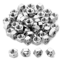 Comprar Kit 100 Porcas Sextavada 3u002F8 Zincado Unc 16 Chave 14 Mm