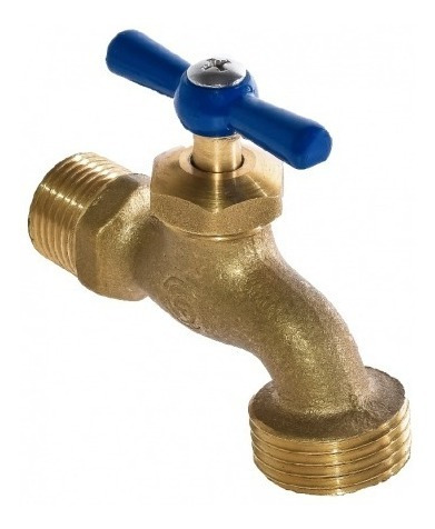 Llave De Chorro Bronce 1/2 Excelente Calidad Tienda Oferta