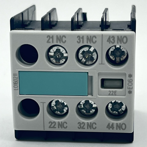 Bloque De Contactores Aux. 3rh1911-1ha12 - Siemens Sirius