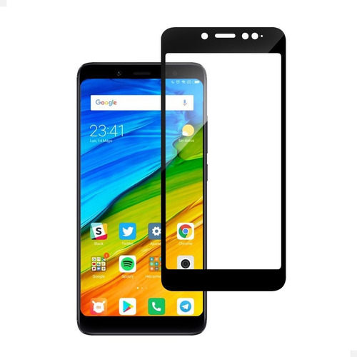 Vidrio Templado Xiaomi Redmi Note 5 Cubre Todo - Otec