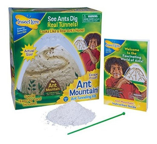 Insect Lore Ant Farm Dos Caras Ant Mountain Incluye Habitat