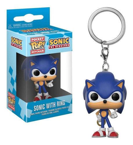 Funko Pop Llavero Sonic Video Juego Keychain Juego