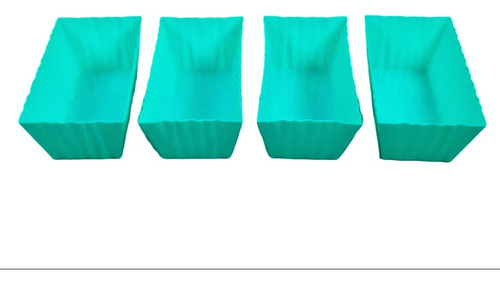 Base Para Fiesta/centro De Mesa Rectangular Plástico (2pzas)