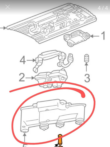 Tapa Bobinas Cavalier Sunfire