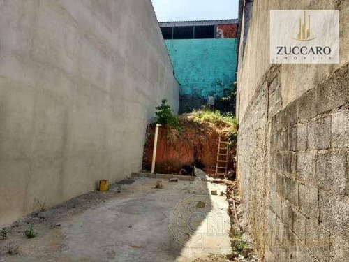 Terreno À Venda, 125 M² Por R$ 179.500,00 - Jardim Presidente Dutra - Guarulhos/sp - Te0635