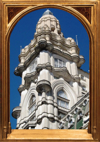 3 Posters: Edificios Art Nouveau, Formando Tríptico. Aanba