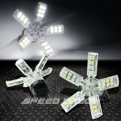 2x 40 Smd 40smd 3156 3528 White Led Spider 5-arm Turn/ta Oad