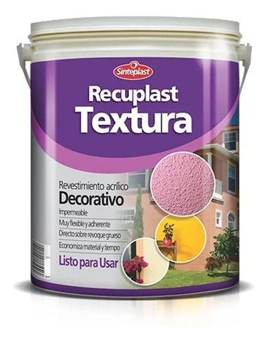 Recuplast Textura Arodillo X25k Bco Pint. Don Luis Mdp