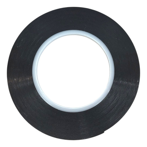 Cinta Bifaz Para Pegar Pantallas Tv Open Cell 5mm X 10mts Negro