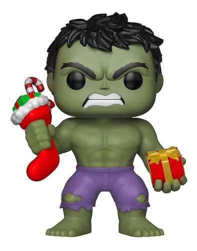Imagen 1 de 2 de  Funko Pop Hulk (398) Marvel Holiday Funko