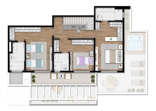 Imagem 4 de 15 de Apartamento - Bigorrilho - Ref: 2786 - V-2786