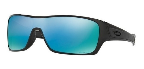 Lentes De Sol Oakley Turbine Rotor Prizm/pol. - Azul 132mm