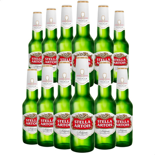 Cerveza Stella Artois Porron X 12 Unidades